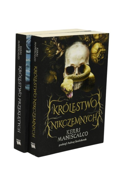 2x Maniscalco Królestwo nikczemnych/ Królestwo przeklętych