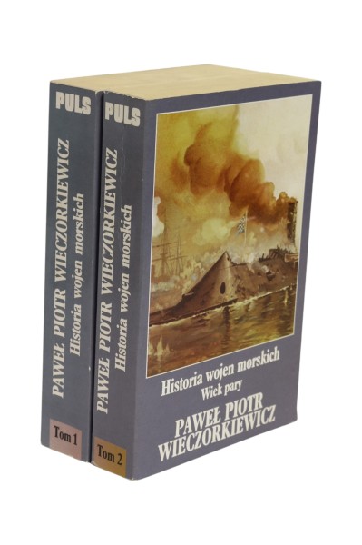 2x Wieczorkiewicz Historia wojen morskich Tom 1 i 2