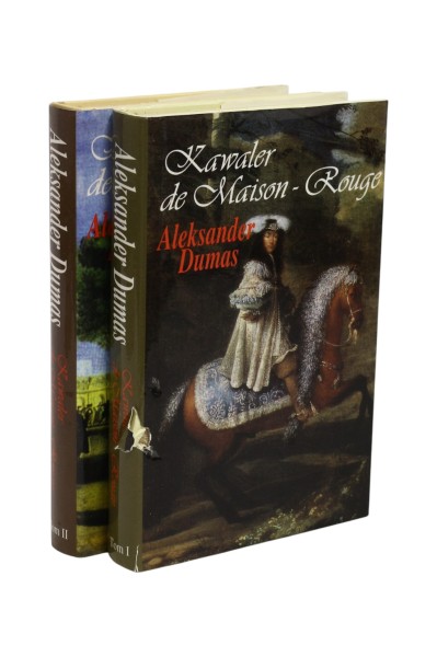 2x Dumas Kawaler de Maison-Rouge Tom 1 i 2
