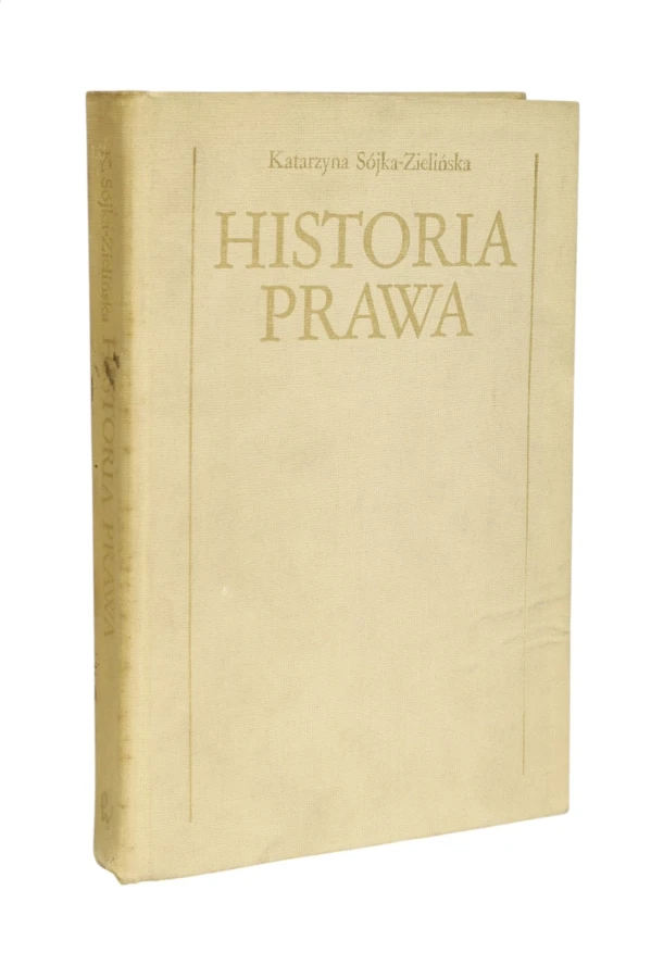Historia prawa Sójka-Zielińska