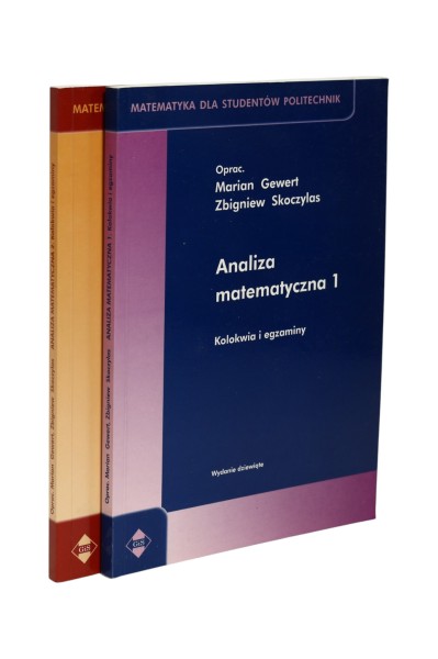 2x Gewert Analiza matematyczna Tom 1 i 2 Kolokwia i egzaminy