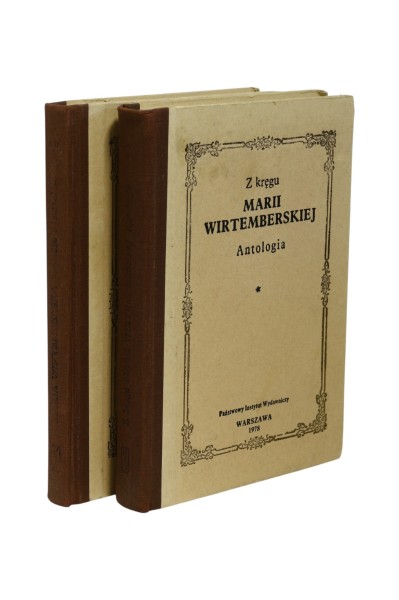 2x Wirtemberska Niektóre zdarzenia, myśli i uczucia doznane za granicą/ Antologia