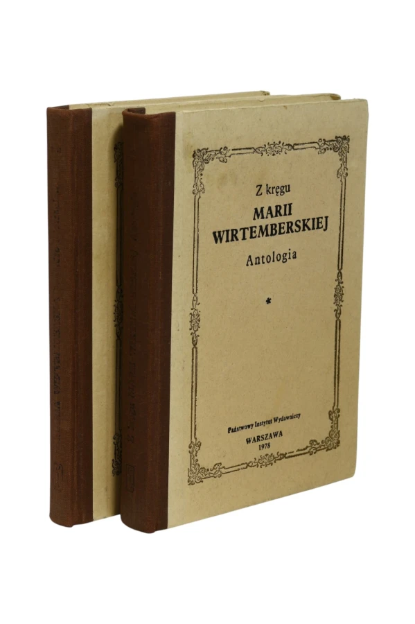 2x Wirtemberska Niektóre zdarzenia, myśli i uczucia doznane za granicą/ Antologia
