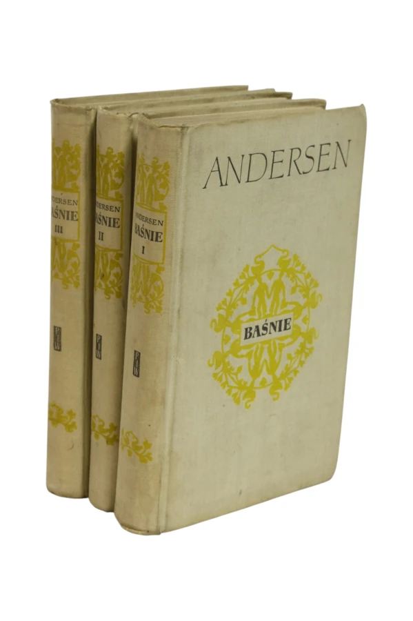 3x Andersen Baśnie Tom 1,2 i 3