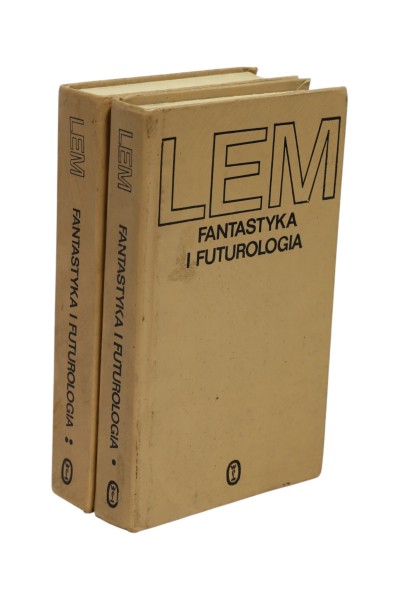 2x Lem Fantastyka i Futurologia Tom 1 i 2