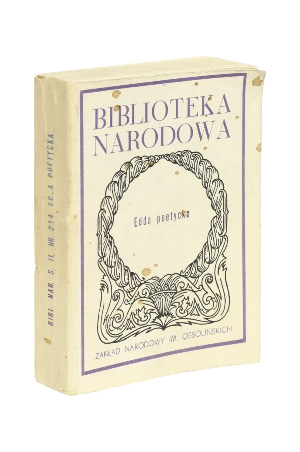 BN Edda poetycka Załuska-Stromberg