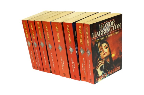 8x Weber Honor Harrington W rękach wroga/ Honor królowej/ Honor na wygnaniu