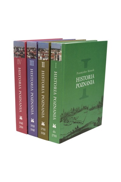 4x Matusik Historia Poznania Tom 1-4
