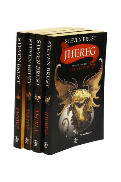 4x Brust Vlad Taltos Tom 1.Jhereg/ 3.Teckla/ 4.Taltos/ 5.Feniks