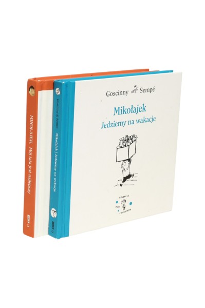 2x Goscinny/ Sempe Mikołajek: Jedziemy na wakacje/ Mój tata jest najlepszy