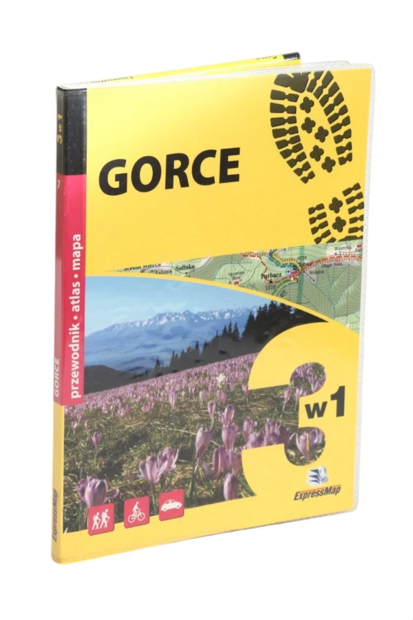 Gorce 3 w 1 Przewodnik Atlas Mapa