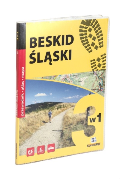 Beskid Śląski 3 w 1 Przewodnik Atlas Mapa