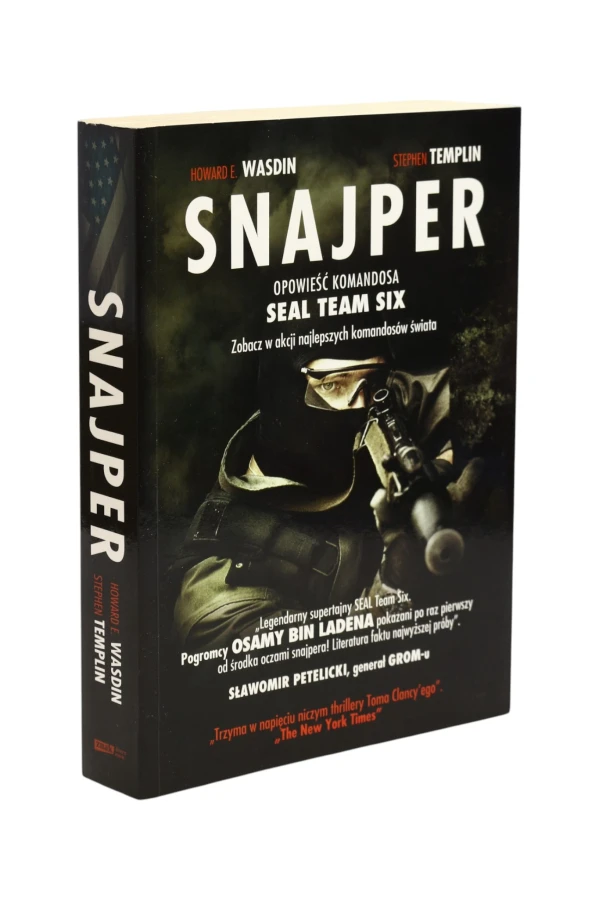 Snajper Opowieść komandosa Seal Team Six Wasdin