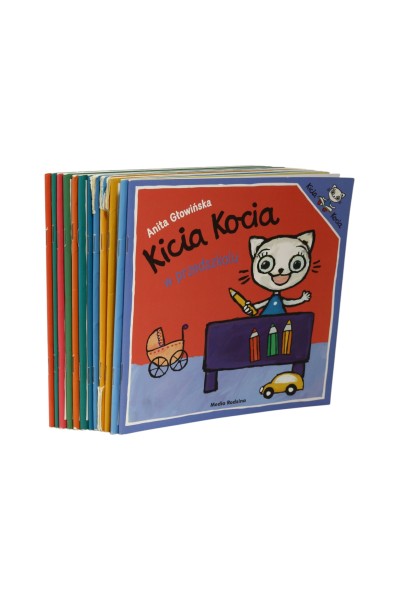 10x Głowińska Kicia Kocia: na rowerze/ gotuje/ majsterkuje