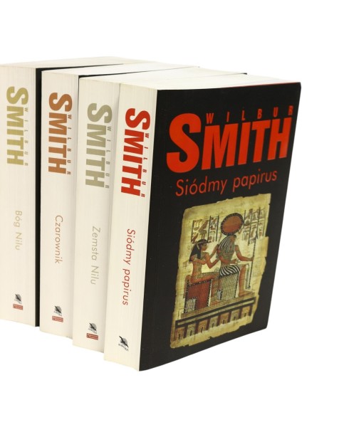 4x Smith Siódmy papirus/ Zemsta Nilu/ Czarownik/ Bóg Nilu