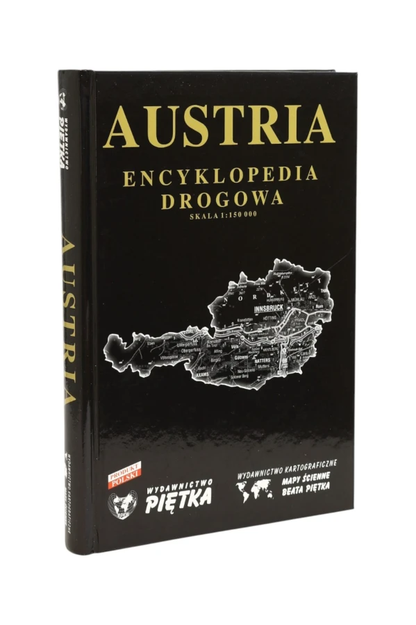 Austria Encyklopedia drogowa skala 1:150 000