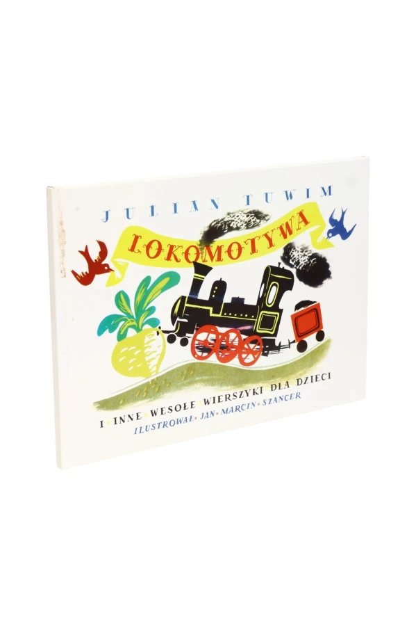 Lokomotywa Julian Tuwim ilustracje Szancer