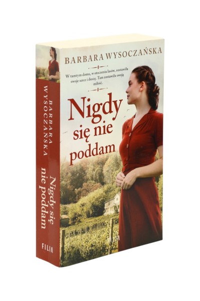 Nigdy się nie poddam Wysoczańska wyd. kieszonkowe