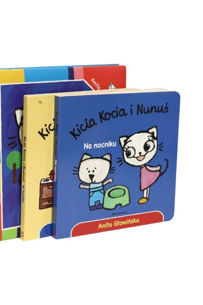 5x Głowińska Kicia Kocia i Nunuś: W kuchni/ Na nocniku