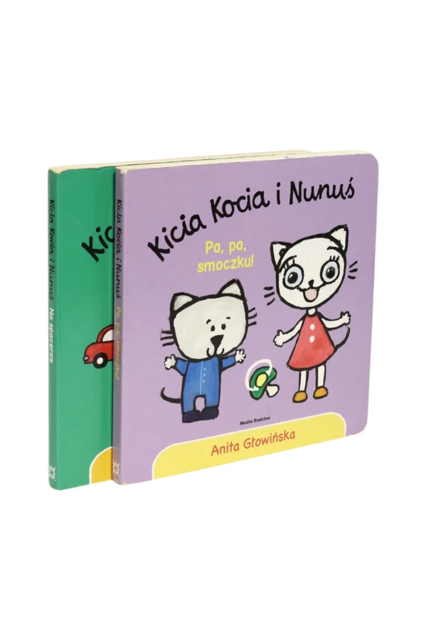 5x Głowińska Kicia Kocia i Nunuś: W kuchni/ Na nocniku