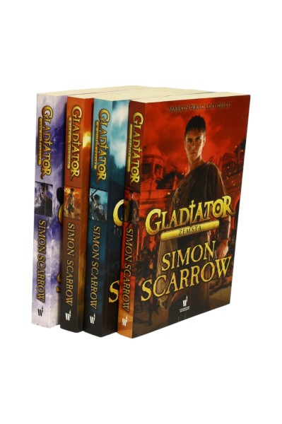 4x Scarrow Gladiator Zemsta/ W służbie Cezara/ Syn Spartakusa