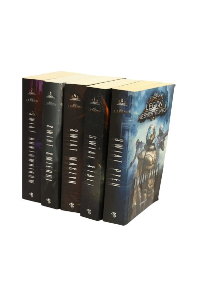 5x Larson Legion nieśmiertelnych Tom 1,2,4,5,7 Świat stali