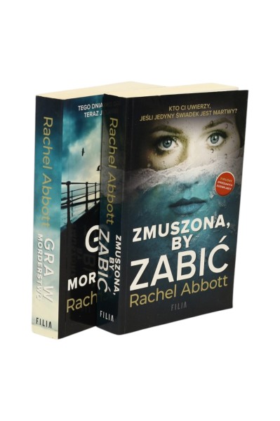 2x Abbott Gra w morderstwo/ Zmuszona, by zabić wyd. kieszonkowe