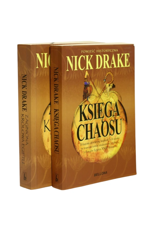 2x Drake Zaginiona Królowa Egiptu/ Księga chaosu