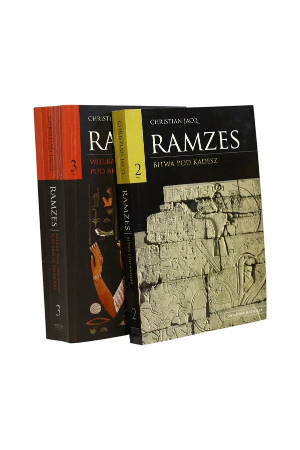 2x Christian Jacq Ramzes Tom 2 i 3