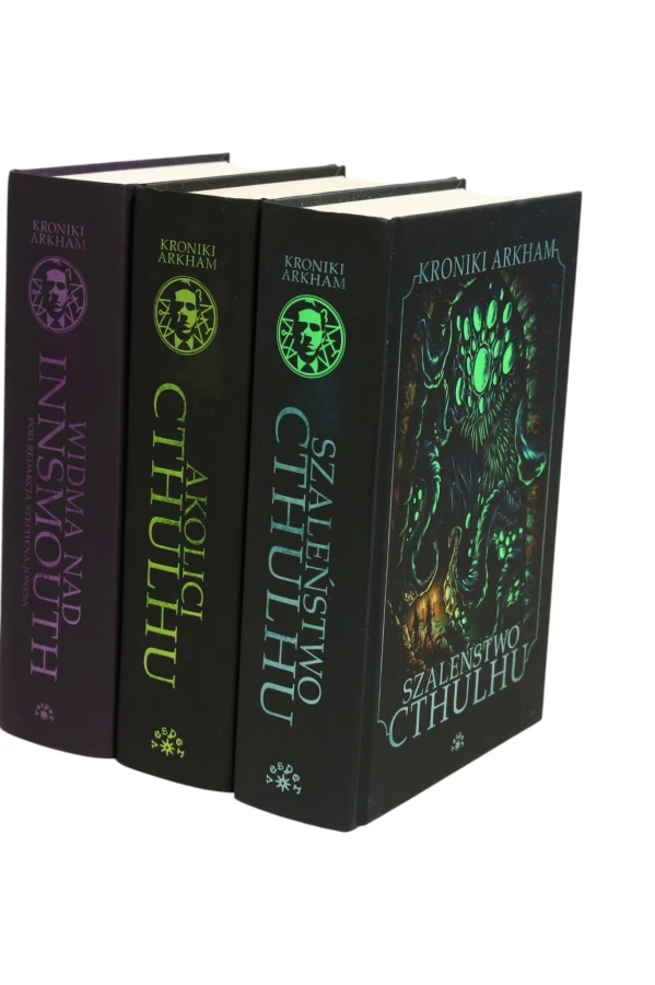 3x Antologia Kroniki Arkham: Szaleństwo Cthulhu/ Akolici Cthulhu