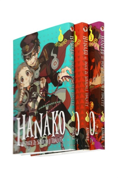 3x Aidairo Hanako Duch ze szkolnej toalety Tom 1,2,3