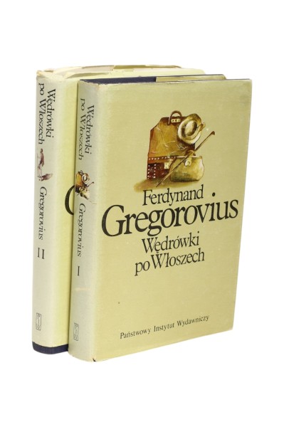 2x Gregorovius Wędrówki po Włoszech Tom 1 i 2