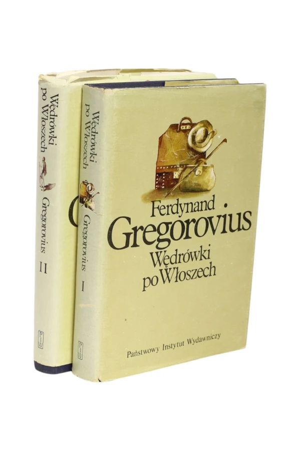 2x Gregorovius Wędrówki po Włoszech Tom 1 i 2