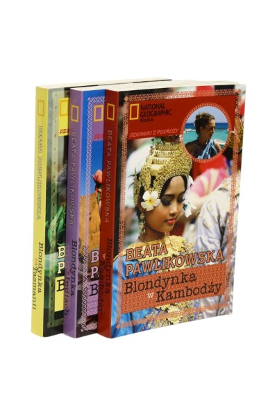 4x Pawlikowska Blondynka w Kambodży/ Indiach/ Meksyku/ na Tasmanii