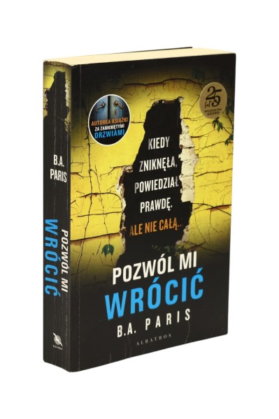 Pozwól mi wrócić B.A. Paris