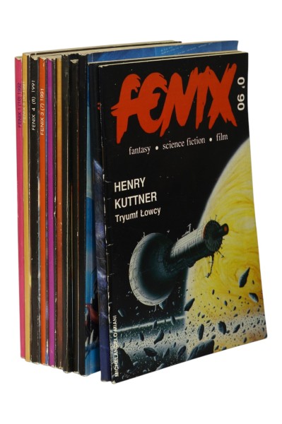 11x Magazyn Fenix cz. 0-10 komplet 1990-1992