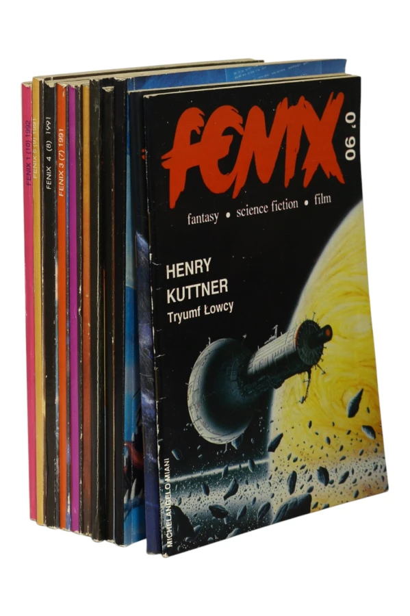 11x Magazyn Fenix cz. 0-10 komplet 1990-1992