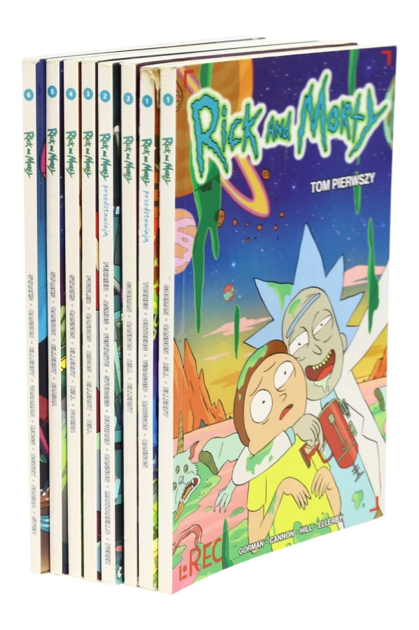 6x Ricky and Morty Tom 1-6