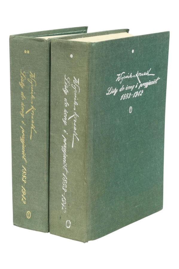 2x Kossak Listy do żony i przyjaciół 1889-1942 Tom 1 i 2
