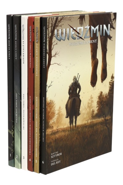 6x Wiedźmin Komiks Dom ze szkła, Dzieci lisicy