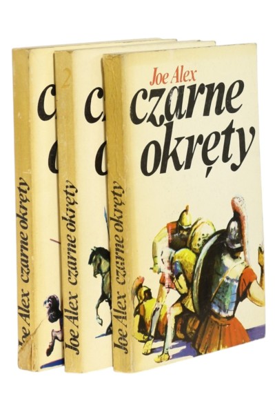 3x Joe Alex Czarne okręty