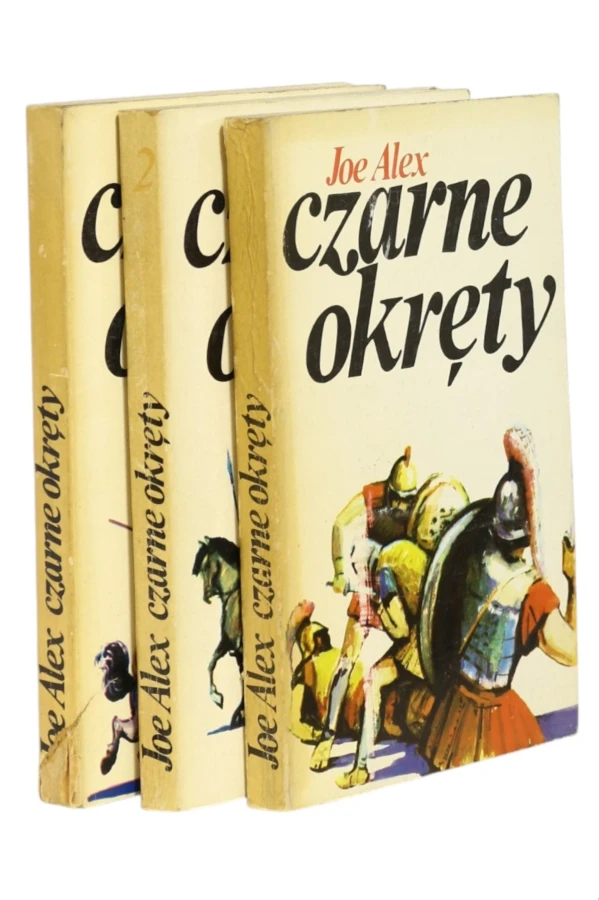 3x Joe Alex Czarne okręty