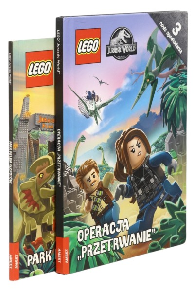 2x Lego Jurassic World Operacja przetrwanie, Park pełen kłopotów