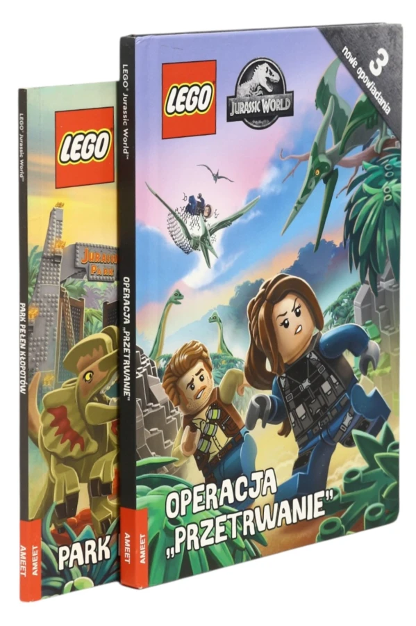 2x Lego Jurassic World Operacja przetrwanie, Park pełen kłopotów
