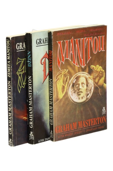 3x Masterton Dżinn/ Zemsta Manitou/ Manitou