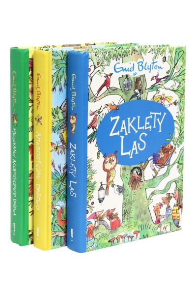3x Blyton Zaklęty las, Niebosiężne drzewo, Mieszkańcy
