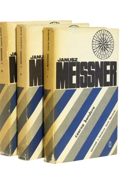 3x Meissner Opowieść o korsarzu Janie Martenie Tom 1-3