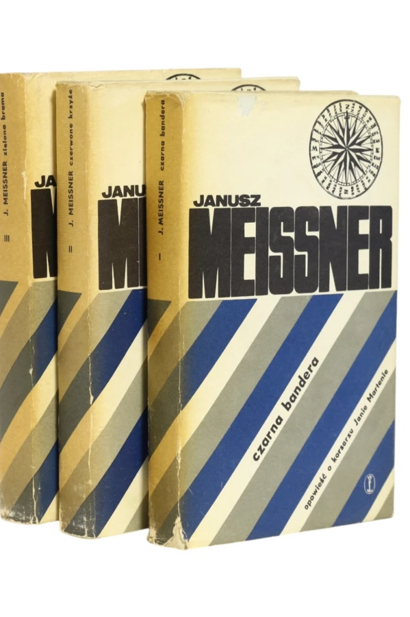3x Meissner Opowieść o korsarzu Janie Martenie Tom 1-3