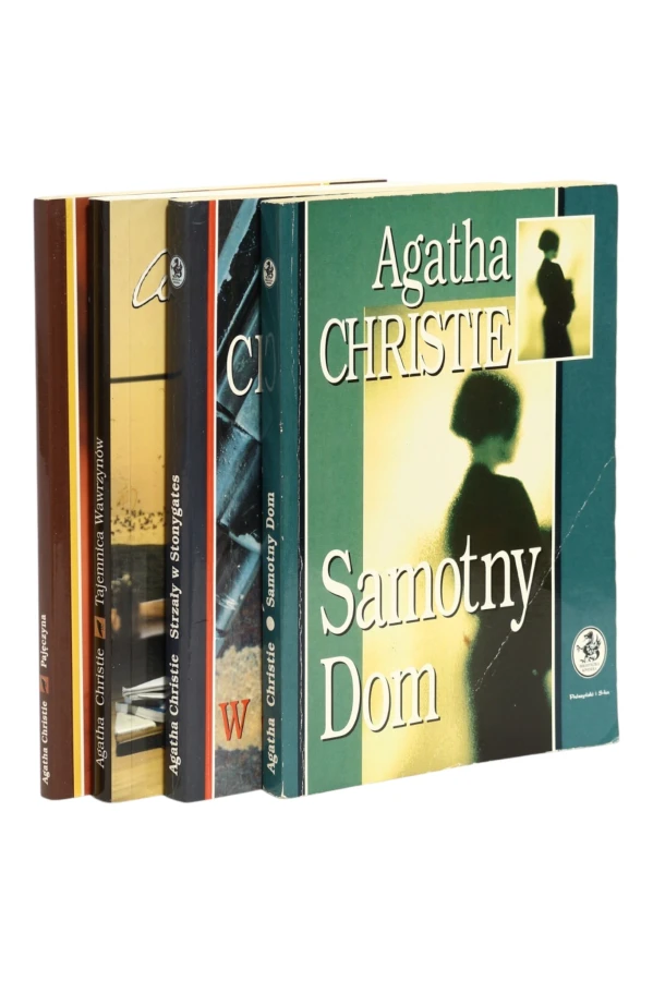 4x Christie Samotny dom/ Pajęczyna/ Tajemnica Wawrzynów