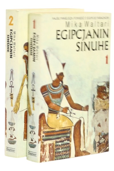 2x Waltari Egipcjanin Sinuhe część 1 i 2